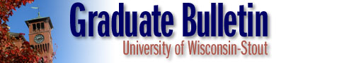 Graduate Bulletin, University of Wisconsin-Stout