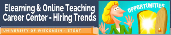 Pay Finding adjunct professor online teaching jobs Salary online adjunct faculty E-Learning and Online Teaching Career Center - Hiring Trends University of Wisconsin-Stout 