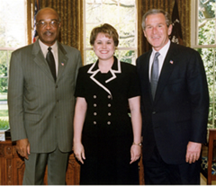 Trio of dignitaries